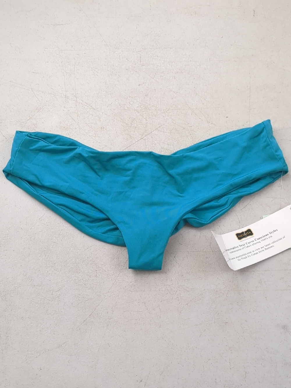 Nicolita Turquoise Bikini Bottom